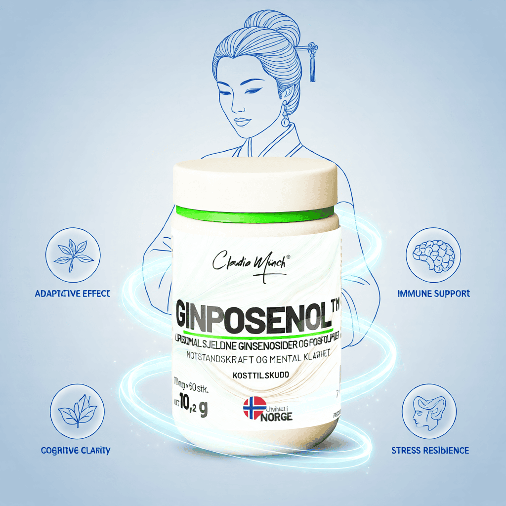 Liposomal Ginposenol - Sjeldne Ginsenosider – For vitalitet og immunstøtte